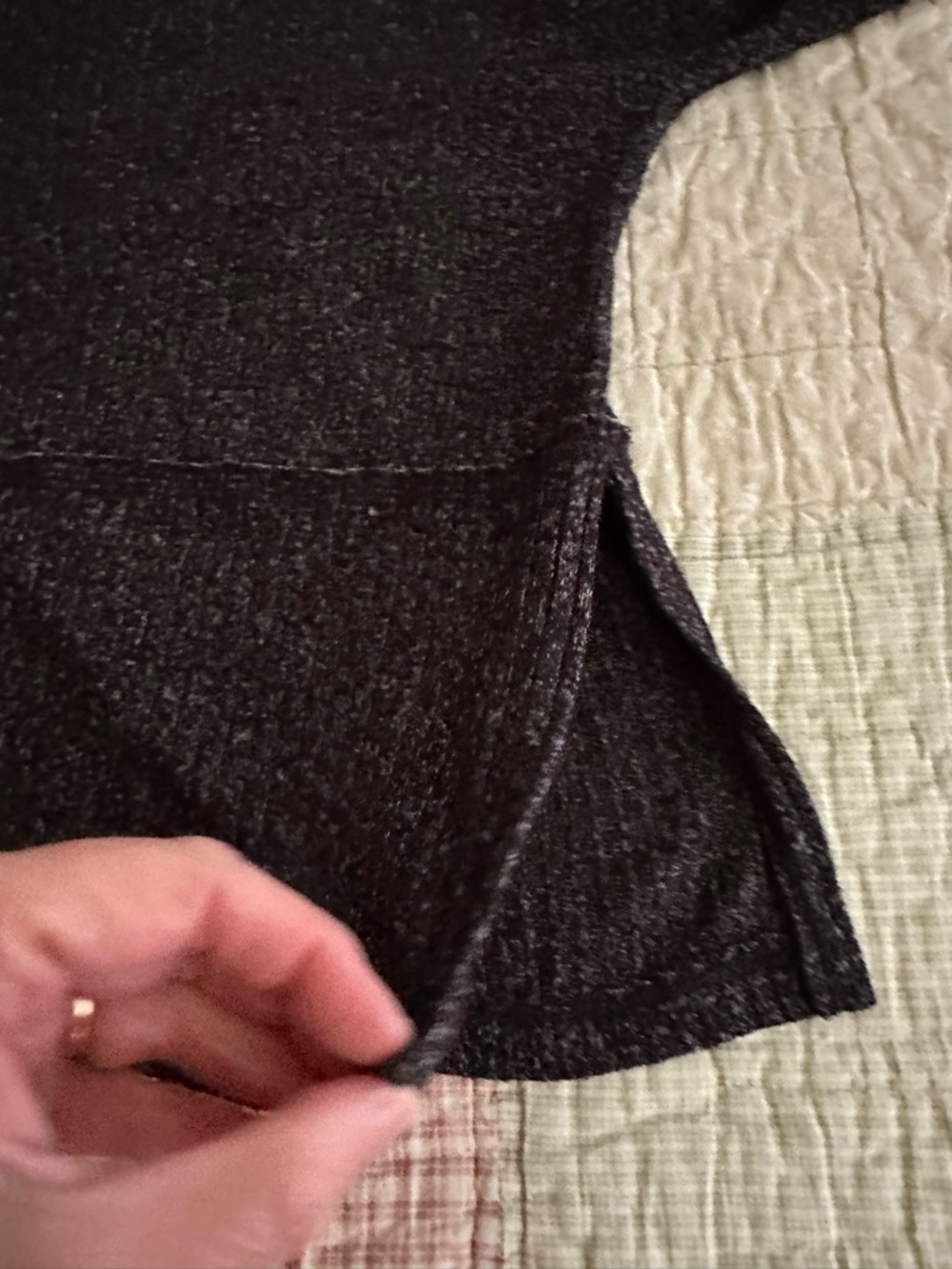 Maurices Black Ribbed Knit Pullover Sweater - Picture 3 of 7
